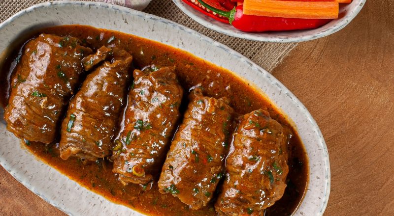 Molho para acompanhar rocambole de carne moída