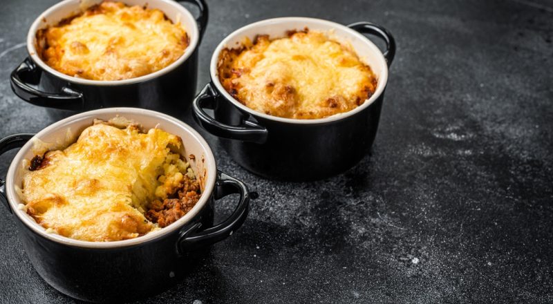 Receita de carne moída com creme de milho