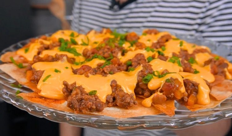 Carne moída com cheddar