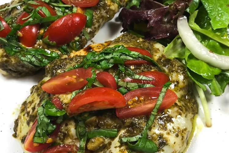 Filé de frango à marguerita