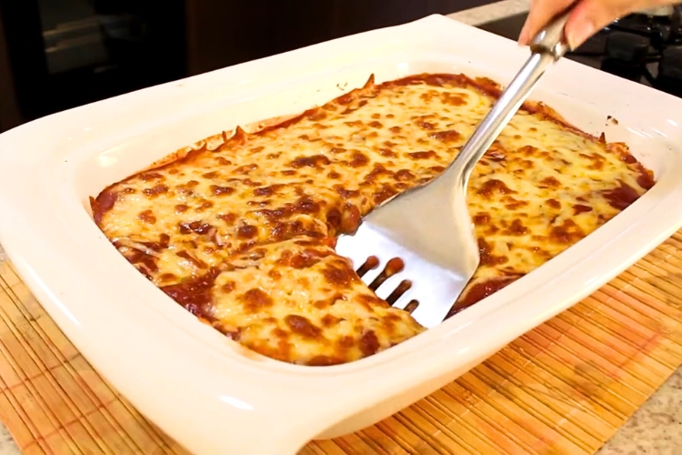 Parmegiana de carne moída