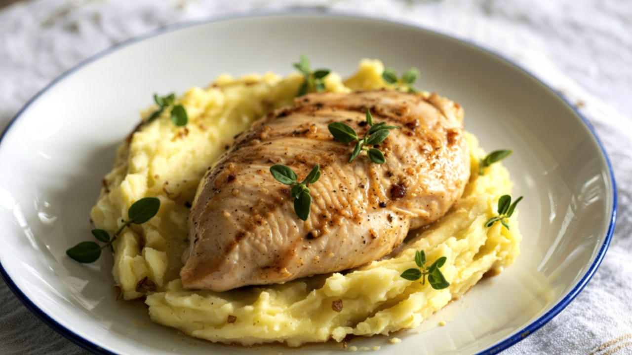 Acompanhamento para filé de frango grelhado