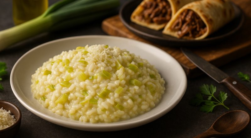 Acompanhamento para panqueca de carne