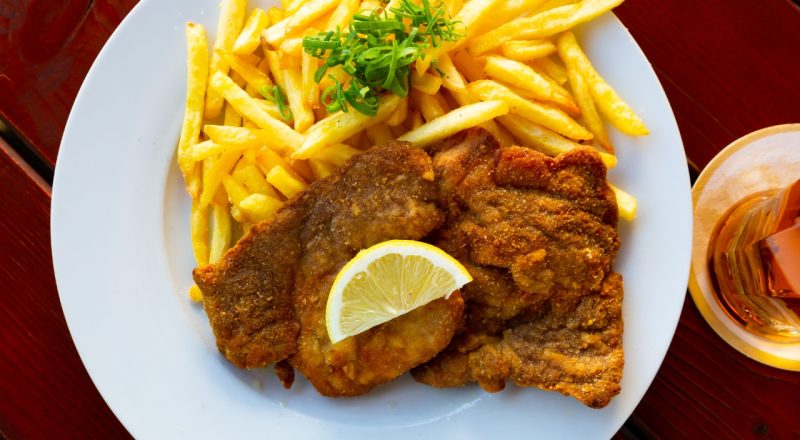 Bife à milanesa sem farinha de rosca