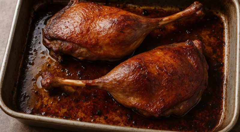 Coxa e sobrecoxa de pato