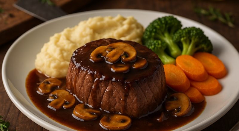 Filé mignon ao molho madeira