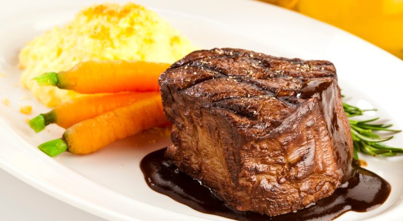 Filé mignon ao molho roti