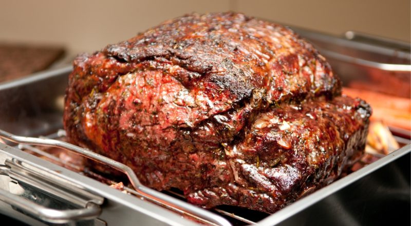 Maminha assada no forno suculenta