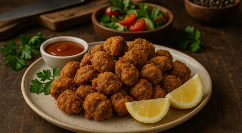 Moela à milanesa