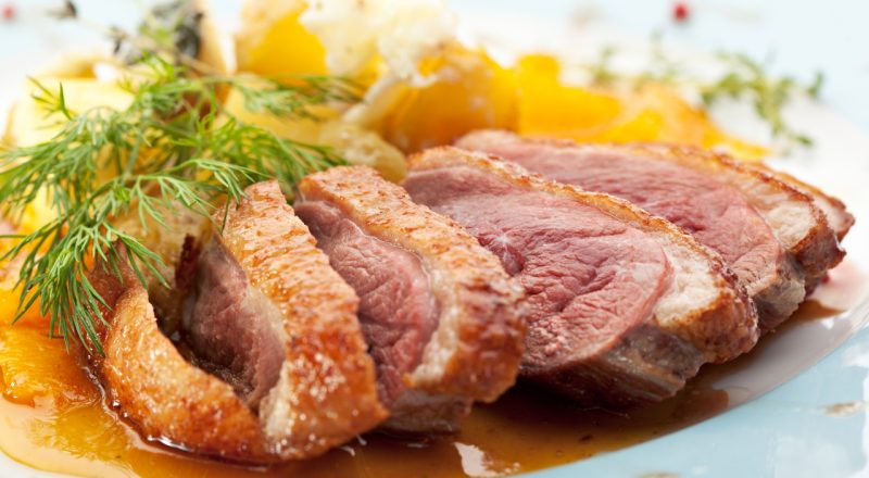 Receita de peito de pato