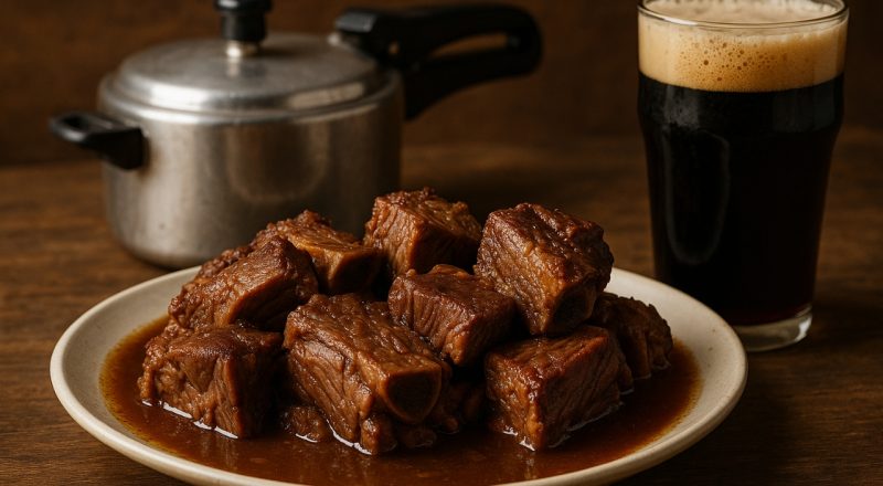 costela com cerveja