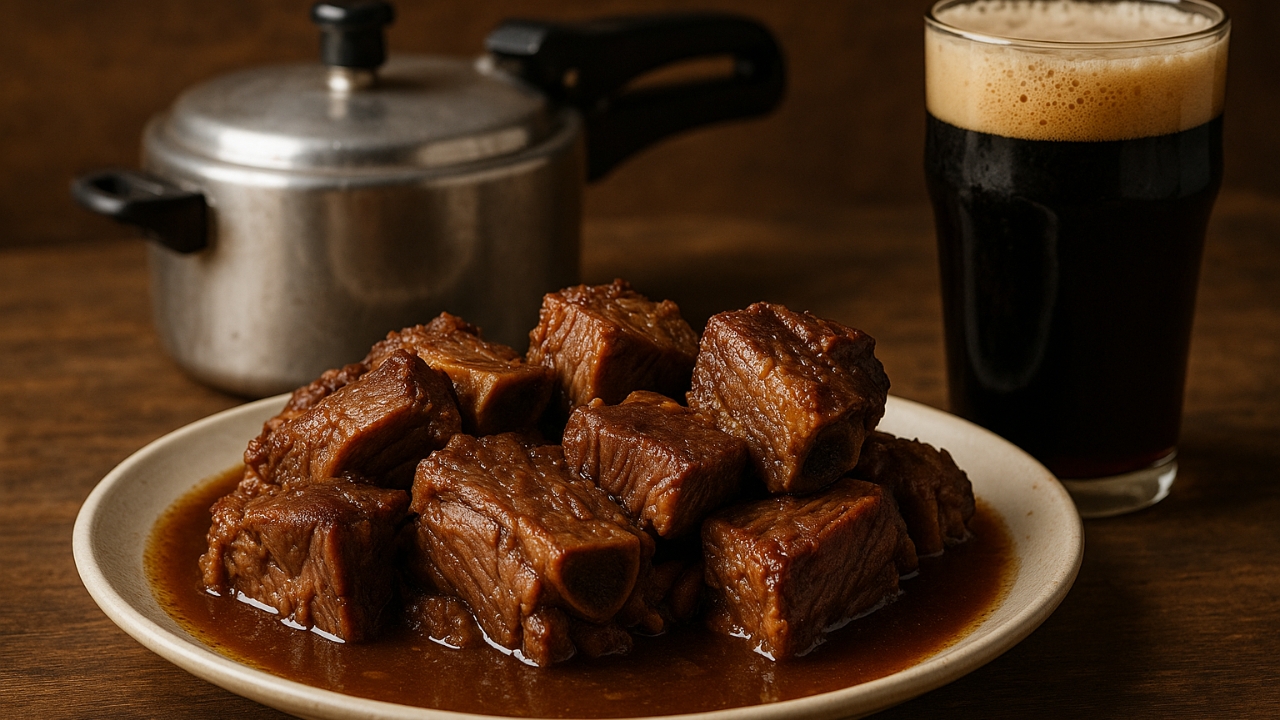 costela com cerveja