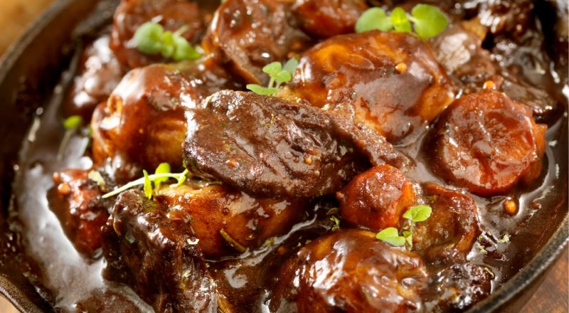 Bife de coxão duro na panela de pressão
