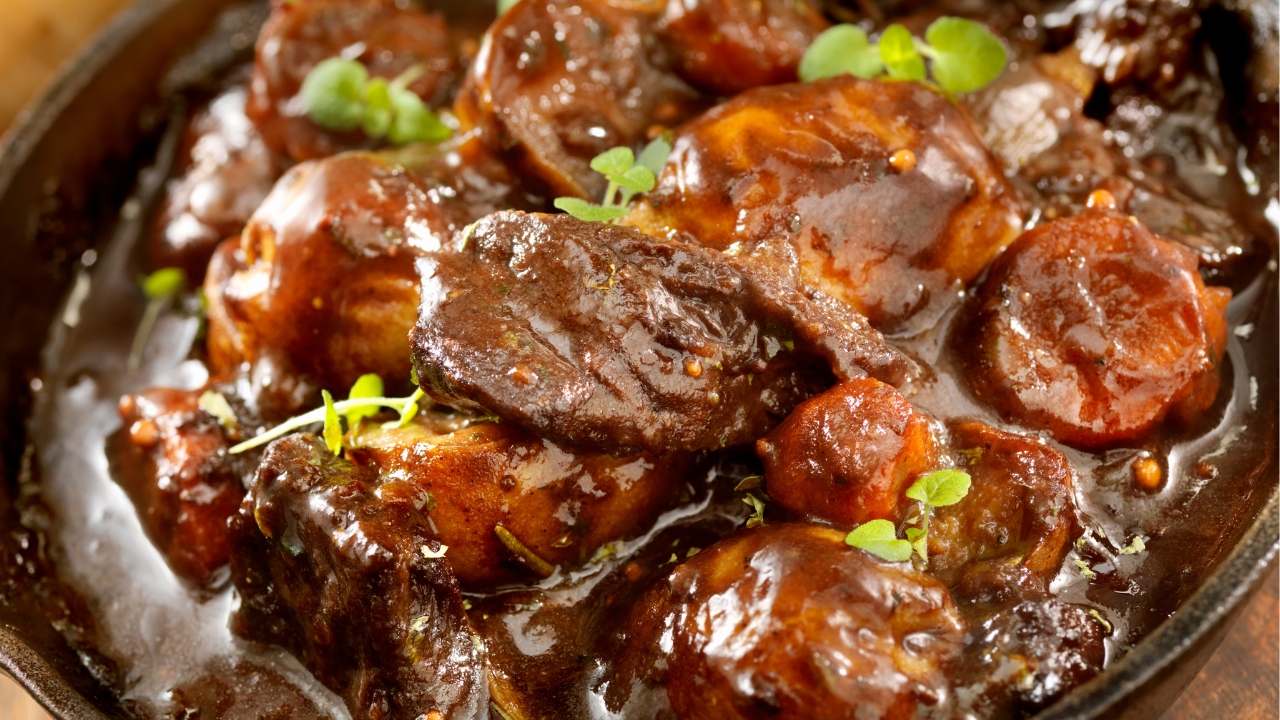 Bife de coxão duro na panela de pressão