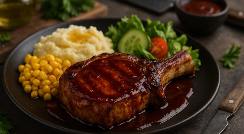 Bisteca ao molho barbecue