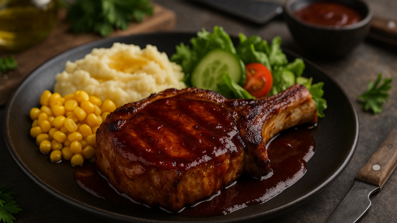 Bisteca ao molho barbecue