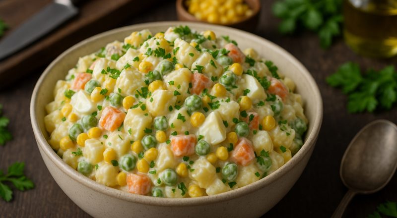 Maionese de batata para churrasco