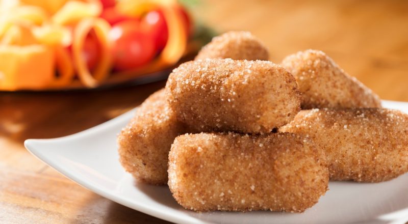 Croquete de carne na airfryer