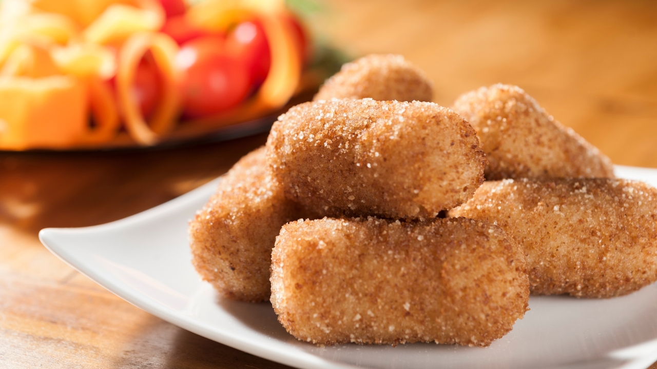 Croquete de carne na airfryer