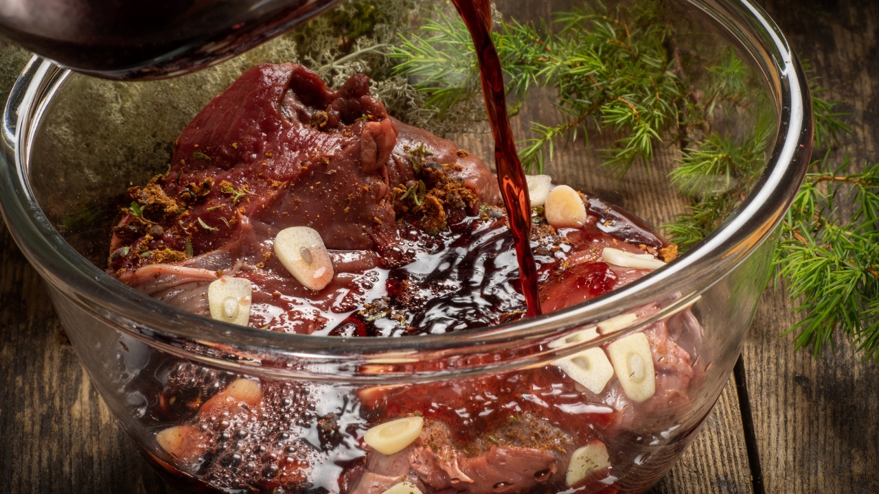 Marinada para carne vermelha