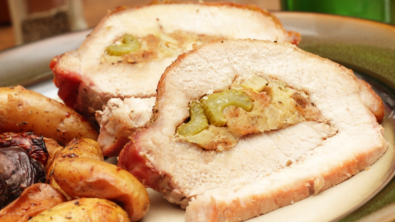 Receita de lombo recheado para o natal