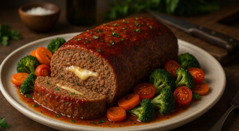 Rolo de carne no forno