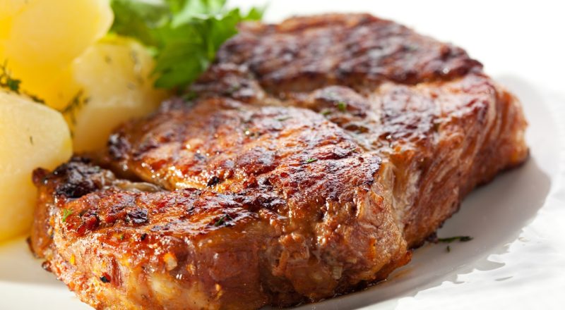 Bife de porco