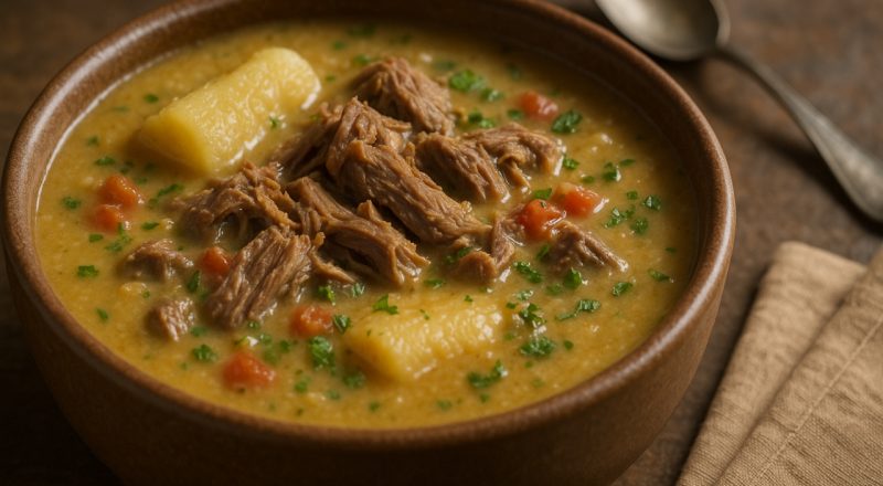 Caldo de carne de sol