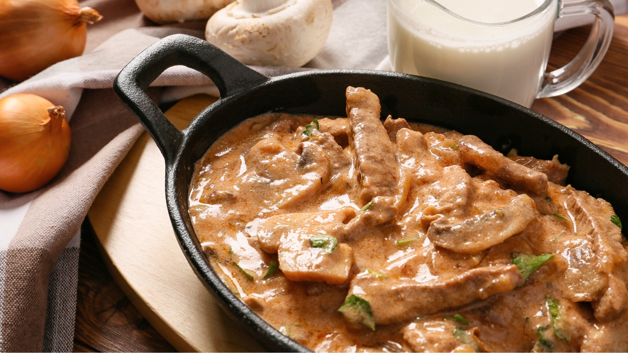 Carne cremosa