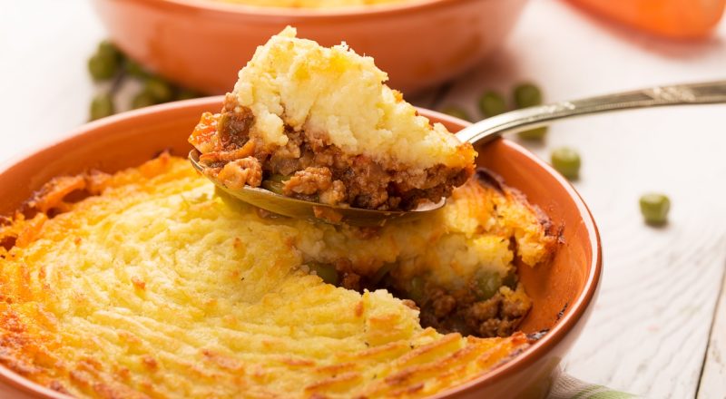 Escondidinho de carne de sol