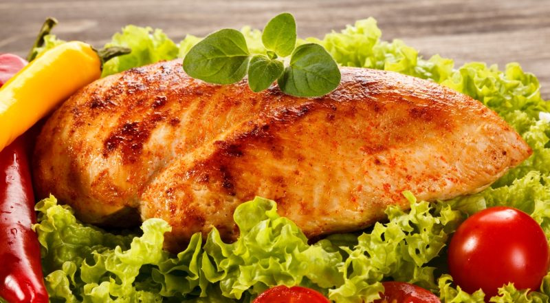 Filé de frango no forno