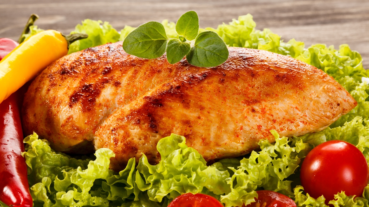 Filé de frango no forno