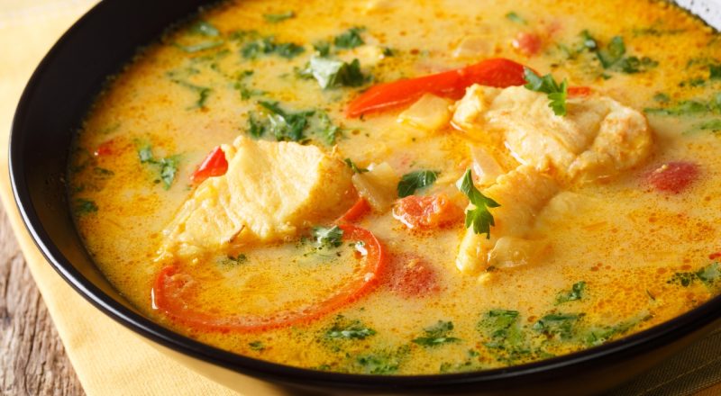 Moqueca de linguado