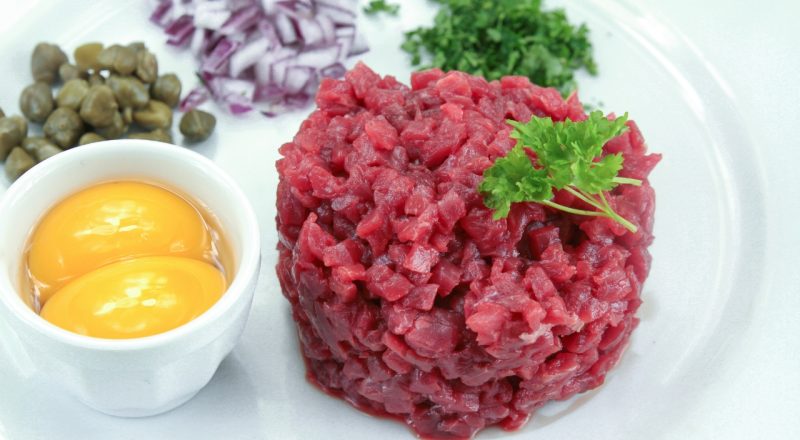 Receita de tartar de carne