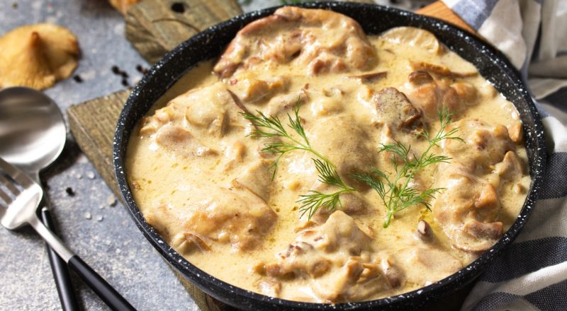 Strogonoff de filé mignon cremoso