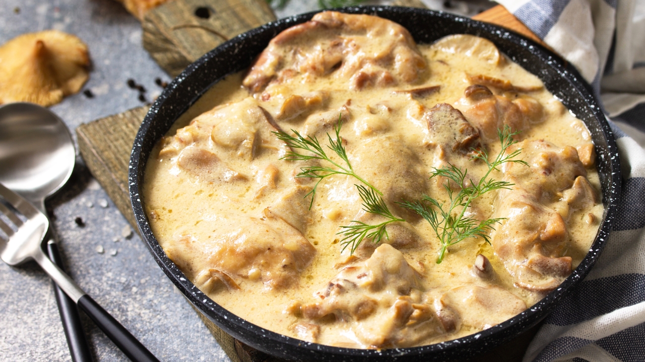Strogonoff de filé mignon cremoso