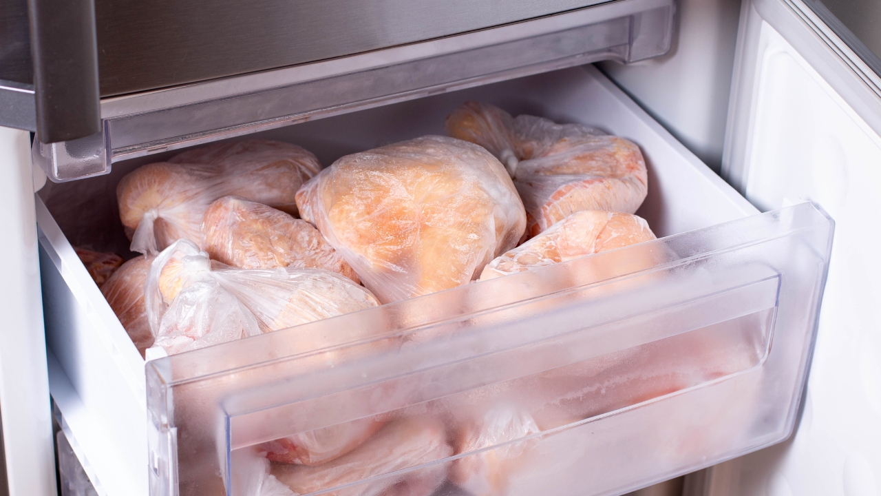 Quanto tempo o frango pode ficar na geladeira descongelado