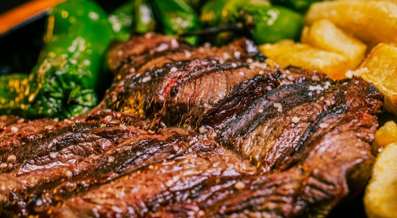 Bife de patinho na airfryer