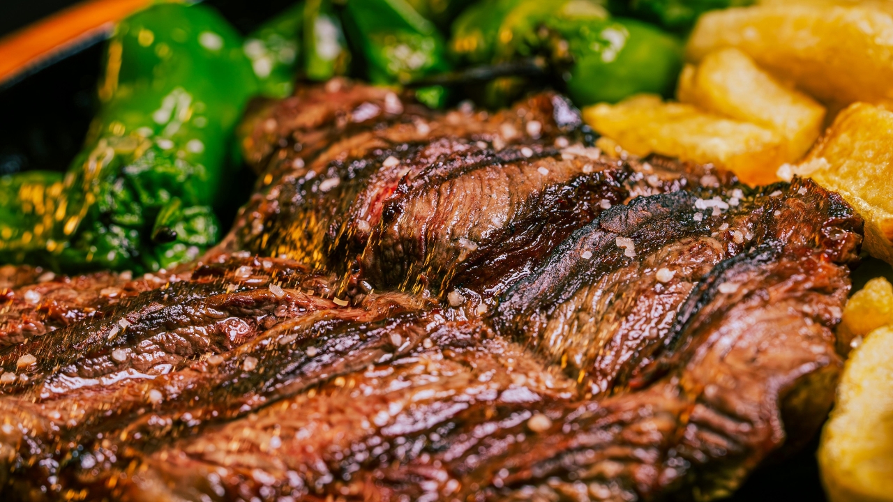Bife de patinho na airfryer