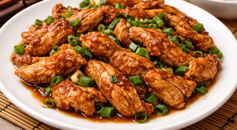 Frango com gengibre