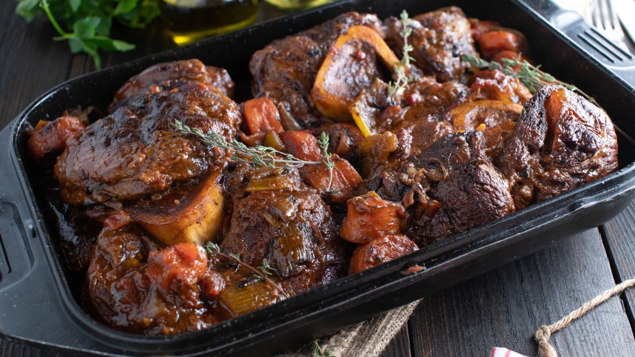 Receita de ossobuco no forno