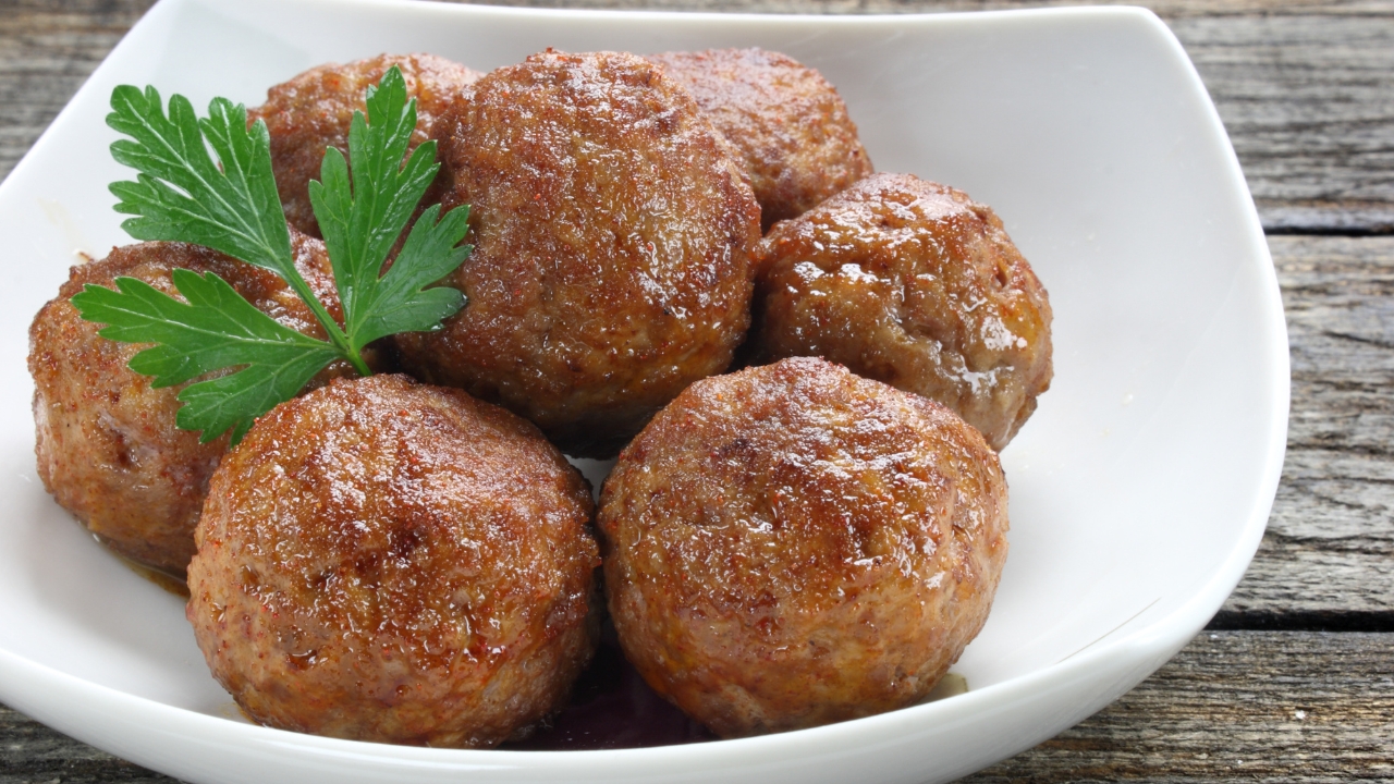 Almôndegas ao forno