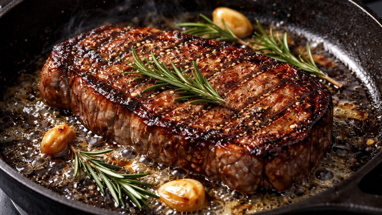 Como fazer bife grelhado na frigideira