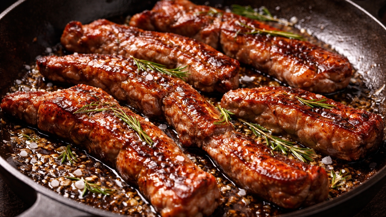 Como fazer carne bananinha na frigideira