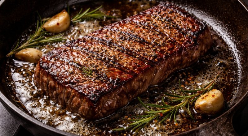 Como fazer denver steak na frigideira