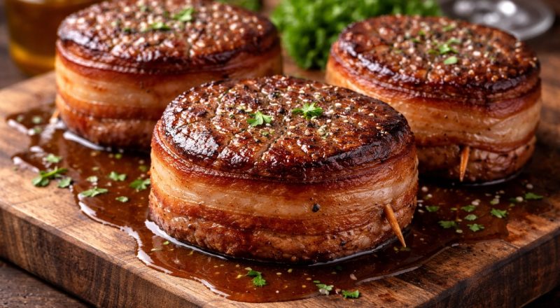 Como fazer medalhão de filé mignon na frigideira