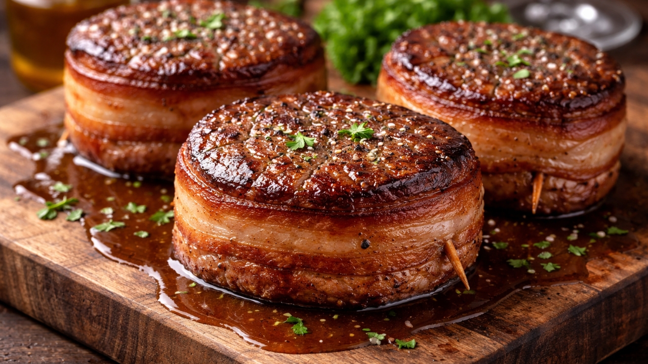 Como fazer medalhão de filé mignon na frigideira