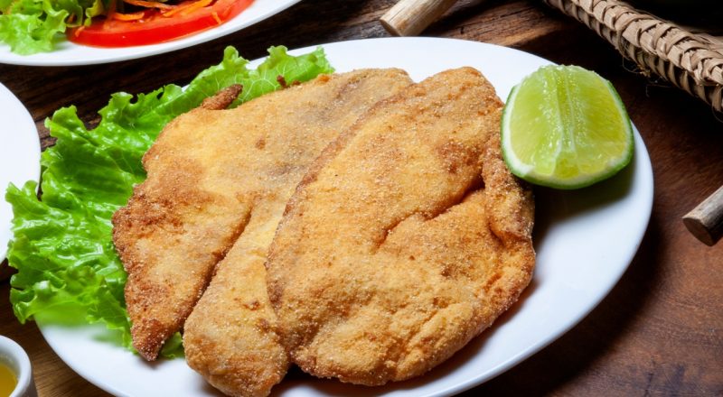 Peixe porquinho frito