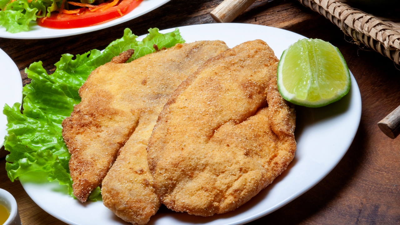 Peixe porquinho frito