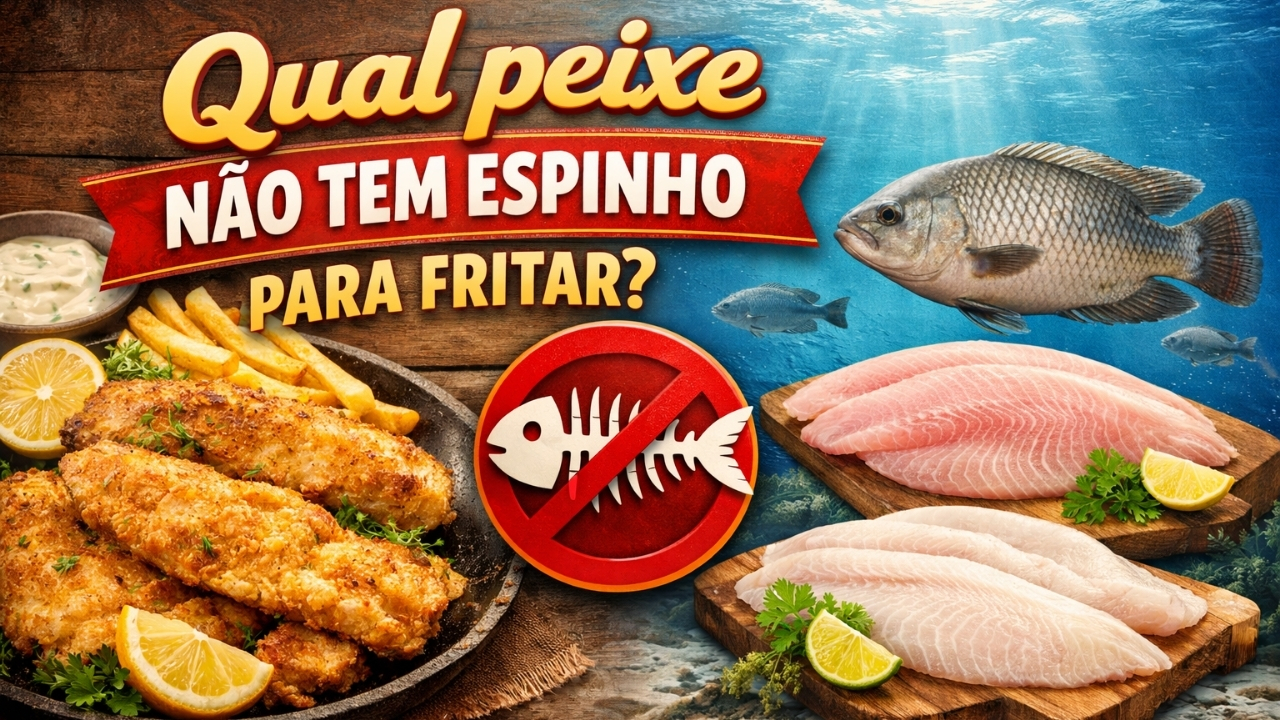 Qual peixe não tem espinho para fritar